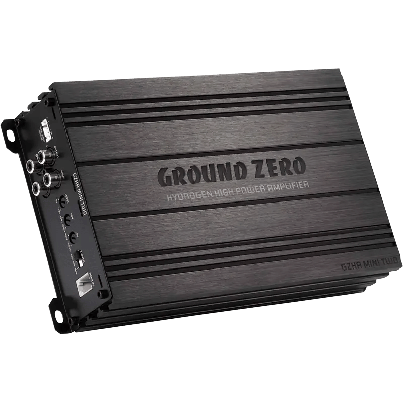 販売商品正規輸入品 GROUND ZERO グラウンドゼロ 4ch パワーアンプ ハイレベルインプット対応 小型で高性能のClass-D GZRA 4HD アンプ