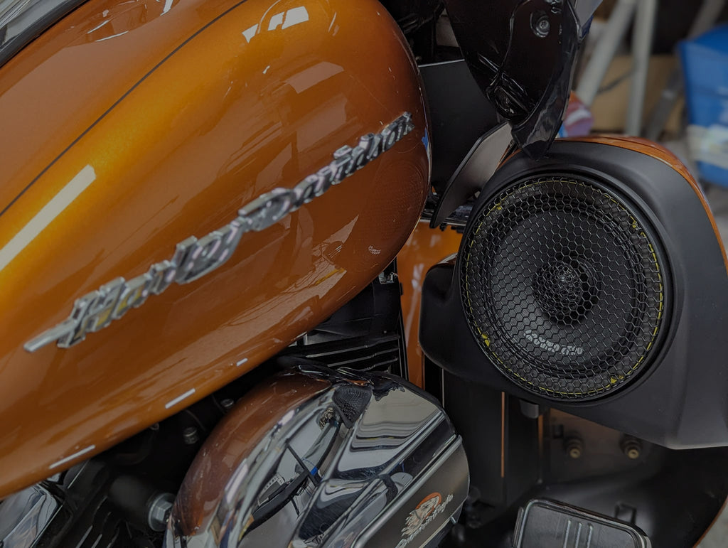 Harley Davidson Motorcycle Speaker Install